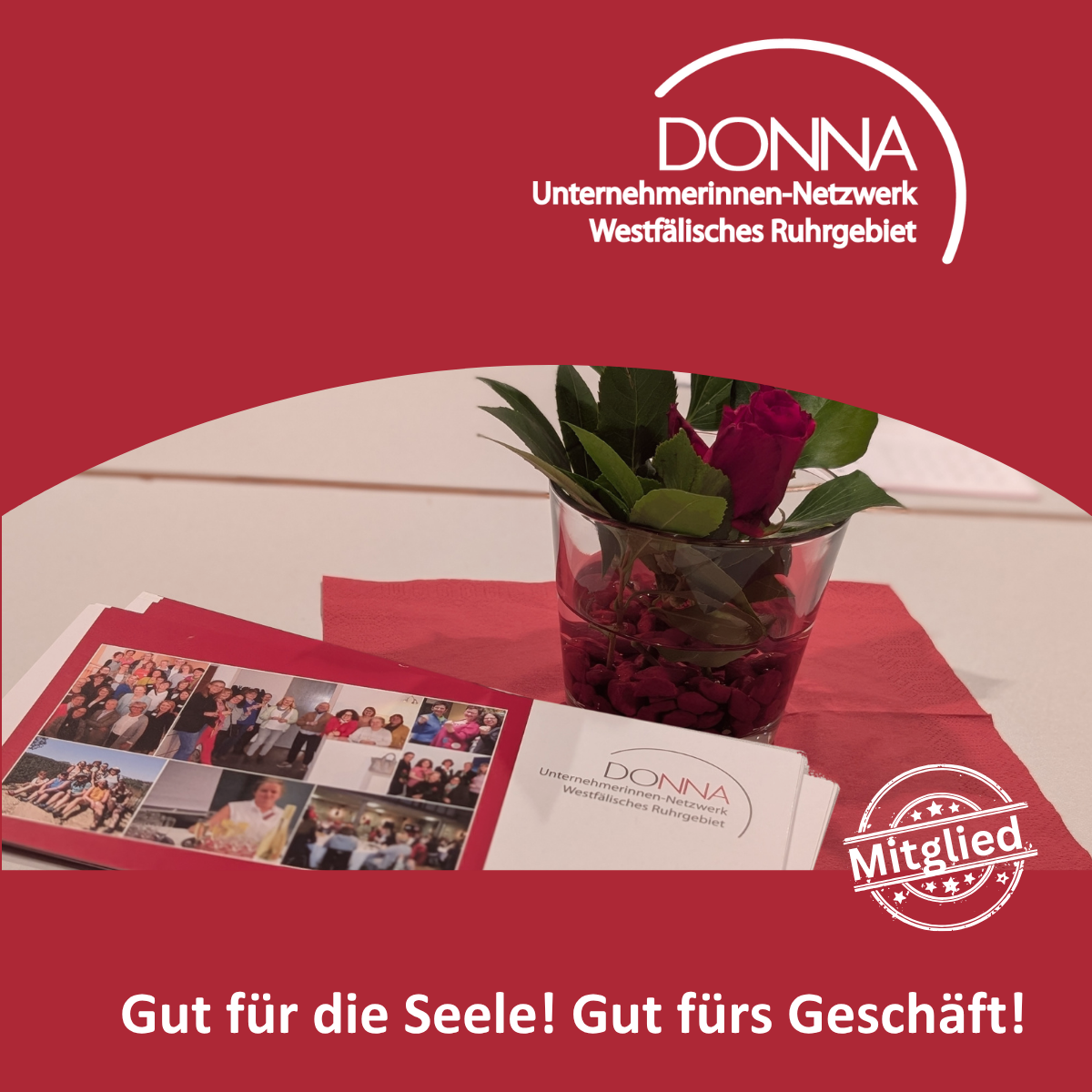 Mitglied im DONNA Unternehmerinnnen Netzwerk